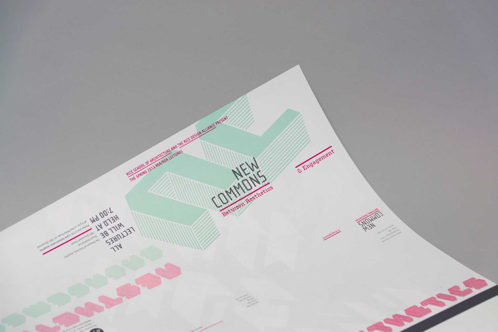 New Commons back of poster detail